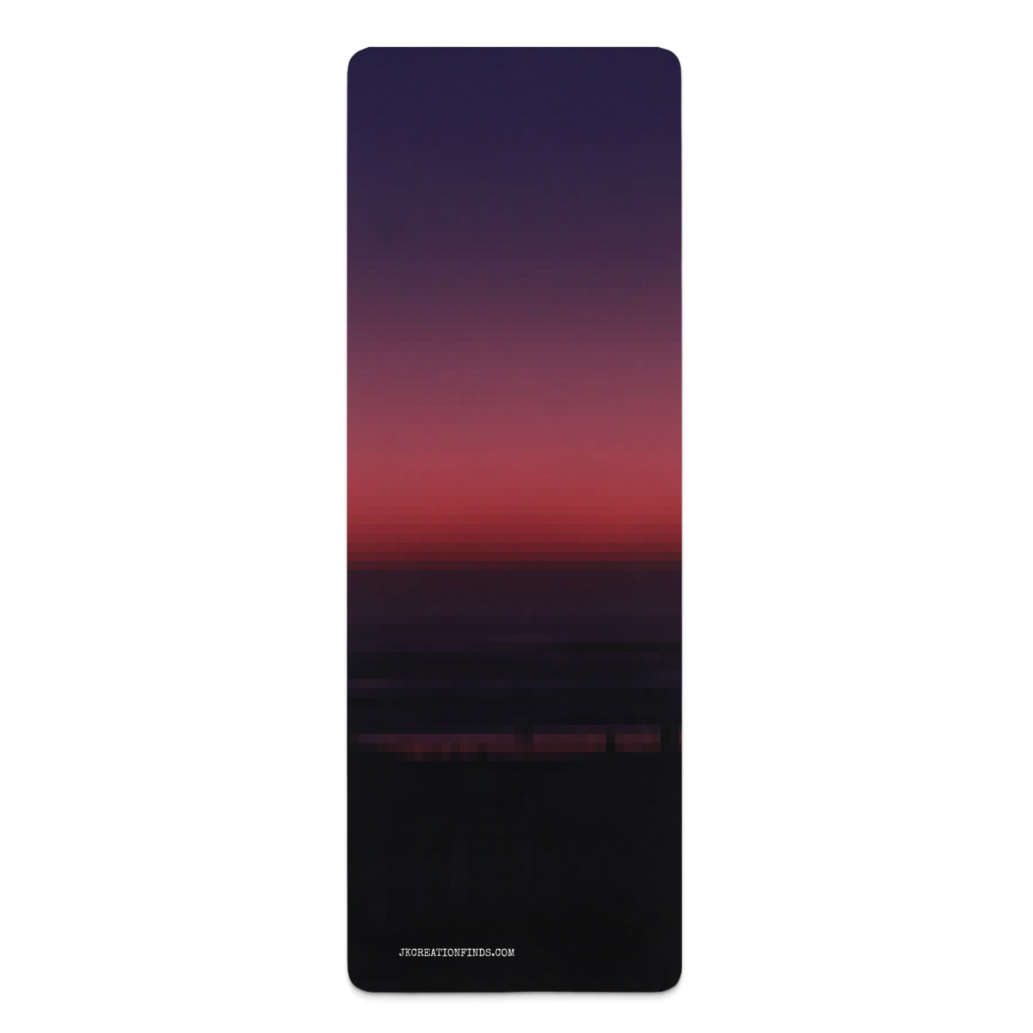 Stunning Deep Red to Purple Gradient Yoga Mat product