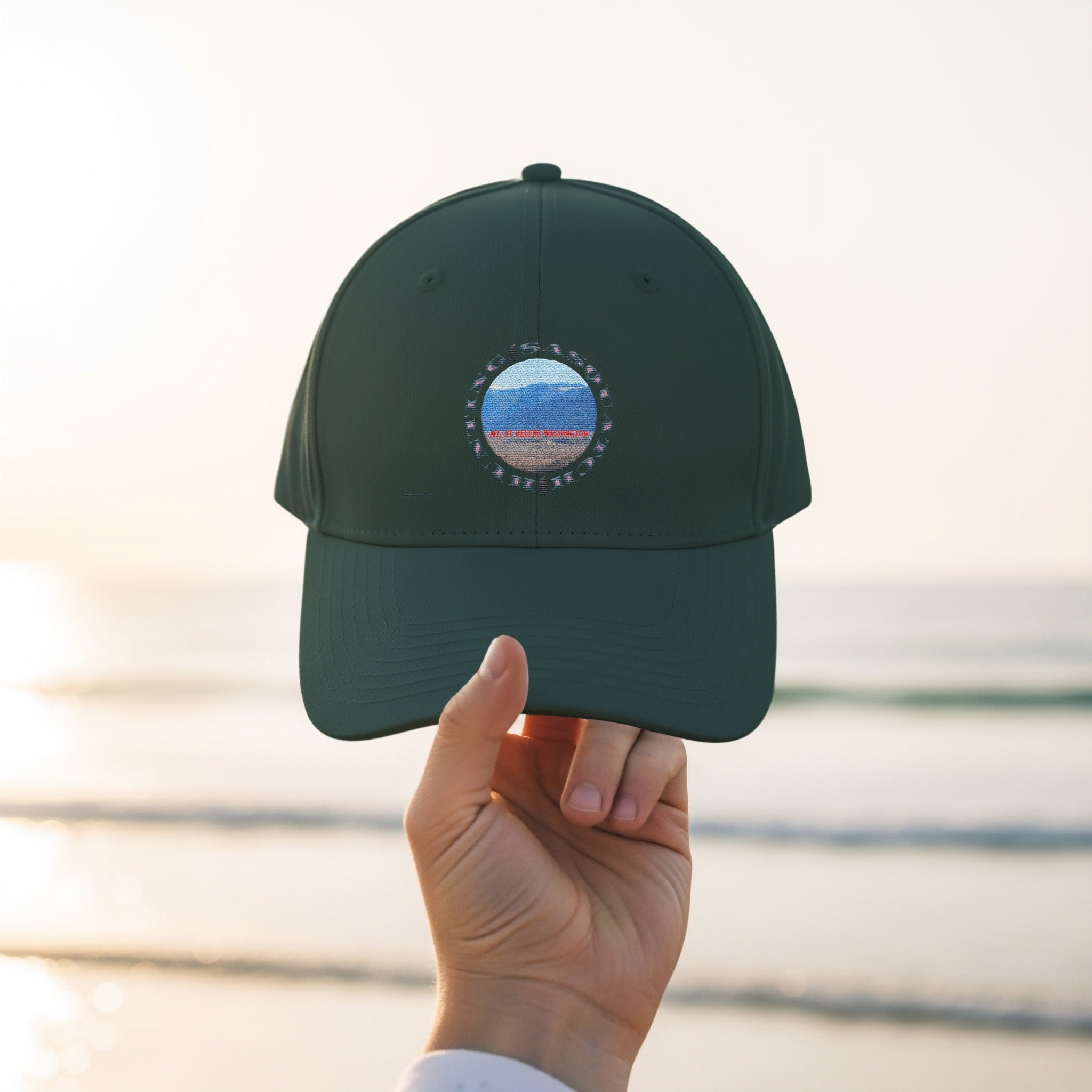 Stylish Dark Green Baseball Cap for Outdoors Hat