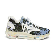 Unique Running Sneakers with Scenic Nature Print