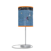 Vibrant Windsurfers Scene Table Lamp Product