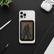 Huffing Sasquatch Phone Wallet for easy card access product type