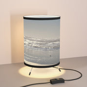 Tranquil Ocean Waves Illuminated Table Lamp