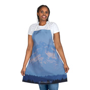 Majestic Mountain Design Apron Full Body Shield