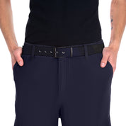 Stylish Adjustable Black Belt for Men and Women