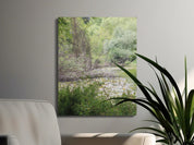 Serene Forest River Wall Art Canvas Decor product type