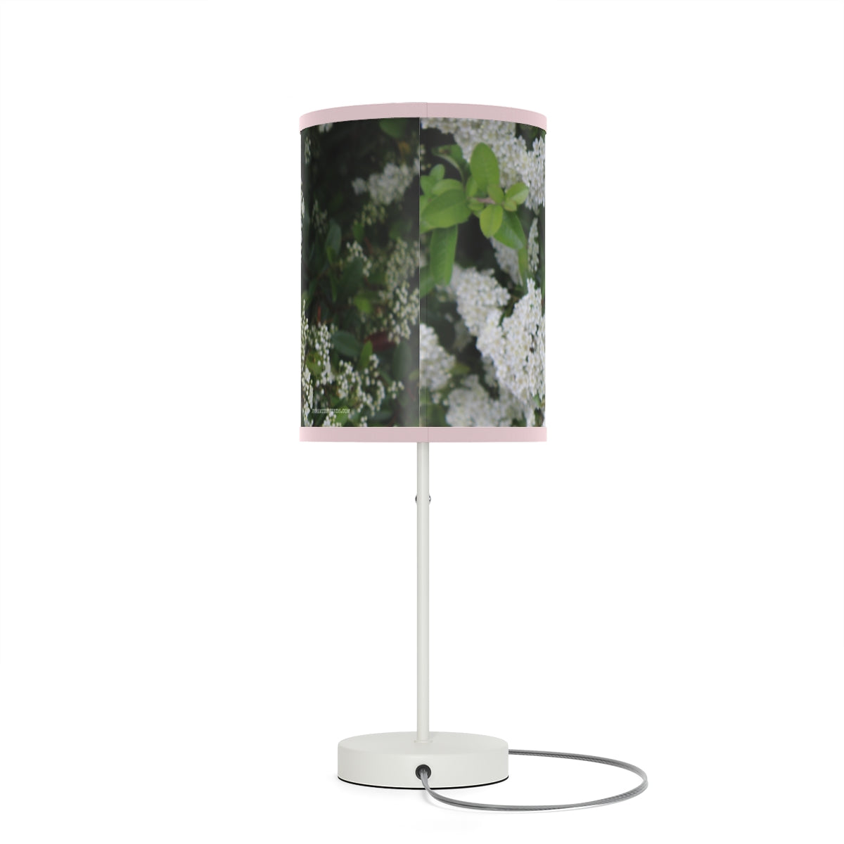 Elegant Floral Patterned Table Lamp for Home Decor