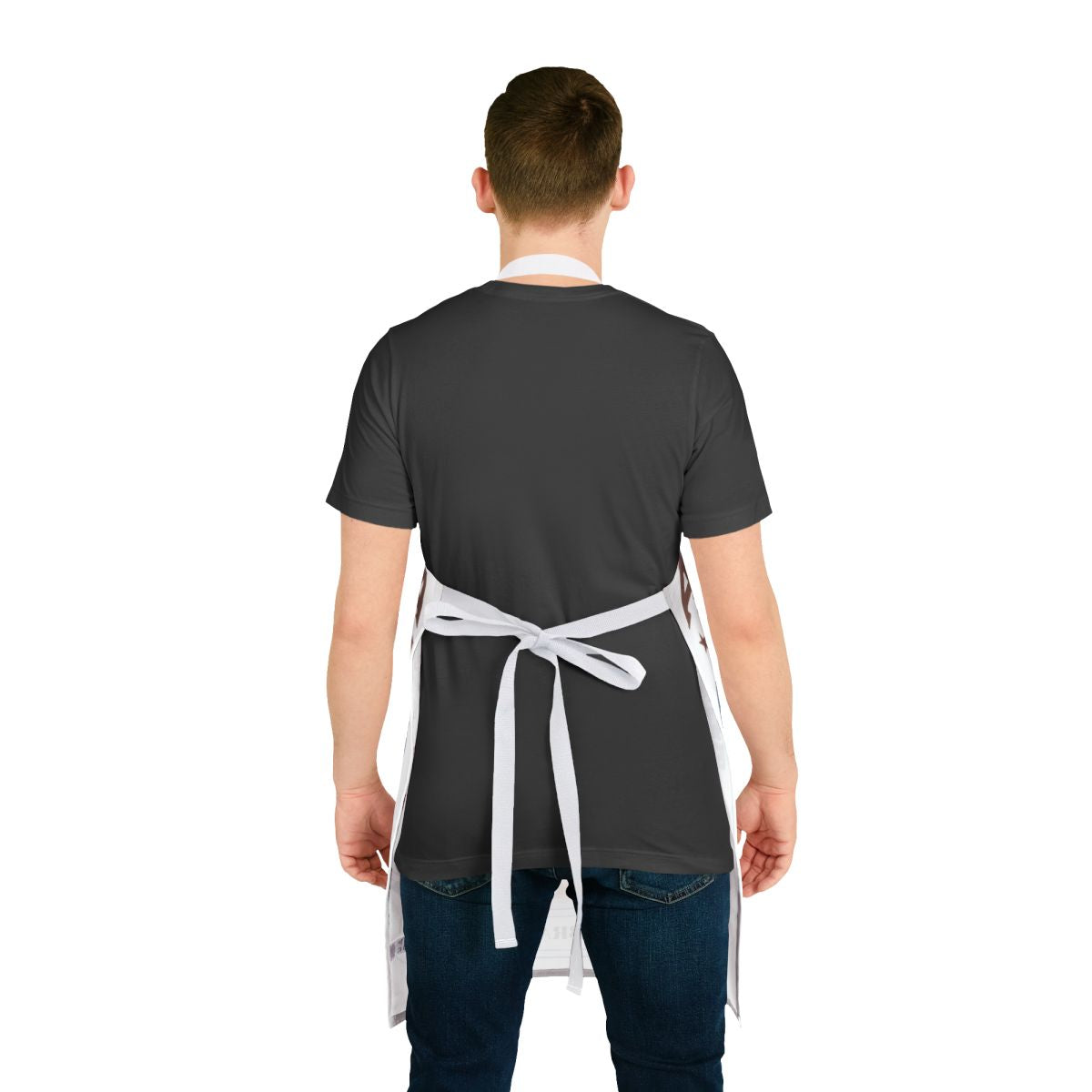 Hunting Sasquatch Apron, Patriotic America Land of Free, 5-Color Straps AOP, Home of the Brave Sasquatch, BigFoot American Flag