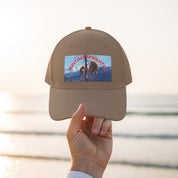 Hunting Sasquatch Cap with Beach Scene product type