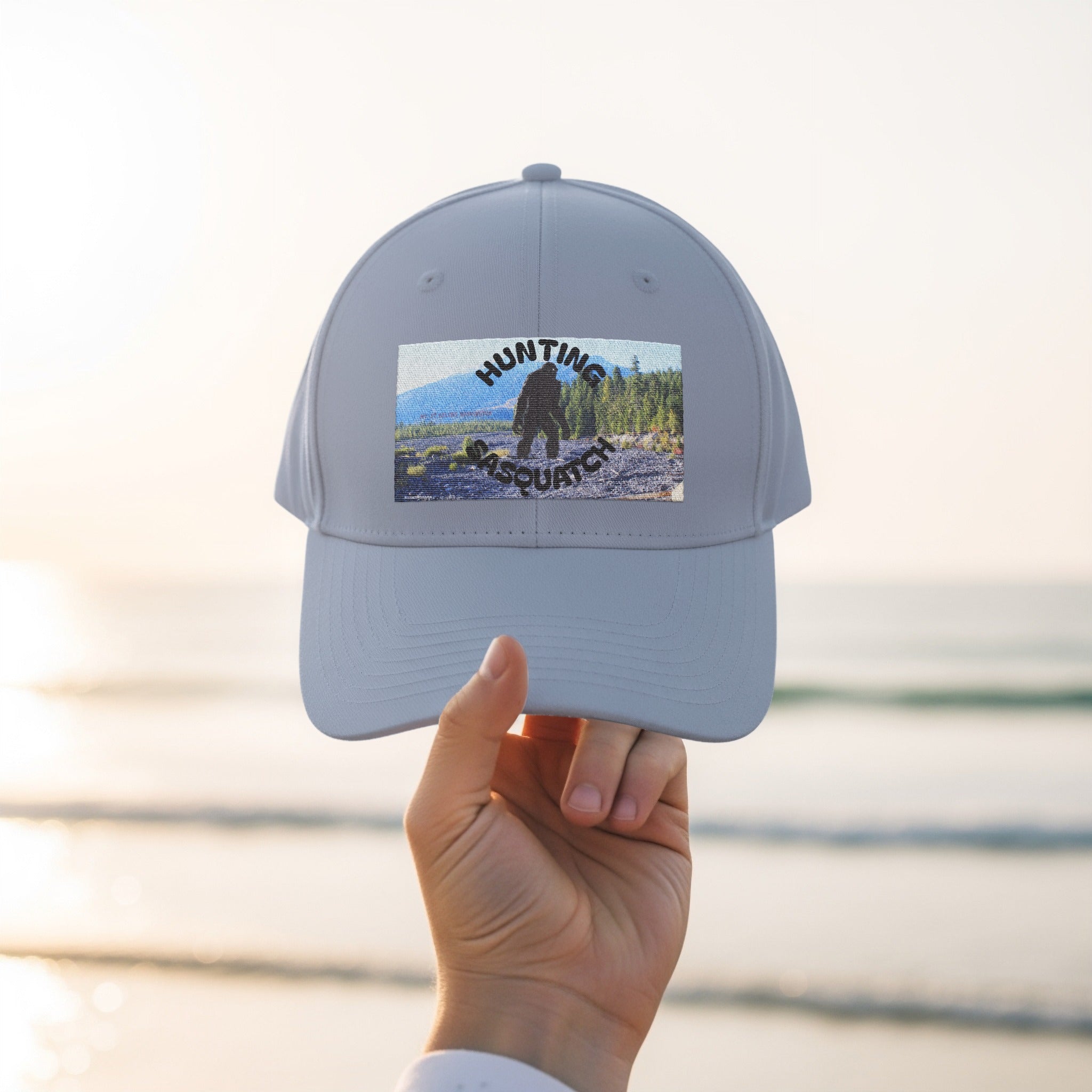 Hunting Sasquatch Graphic Design Hat Product type