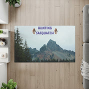 Hunting Sasquatch Mountain Print Rug product type