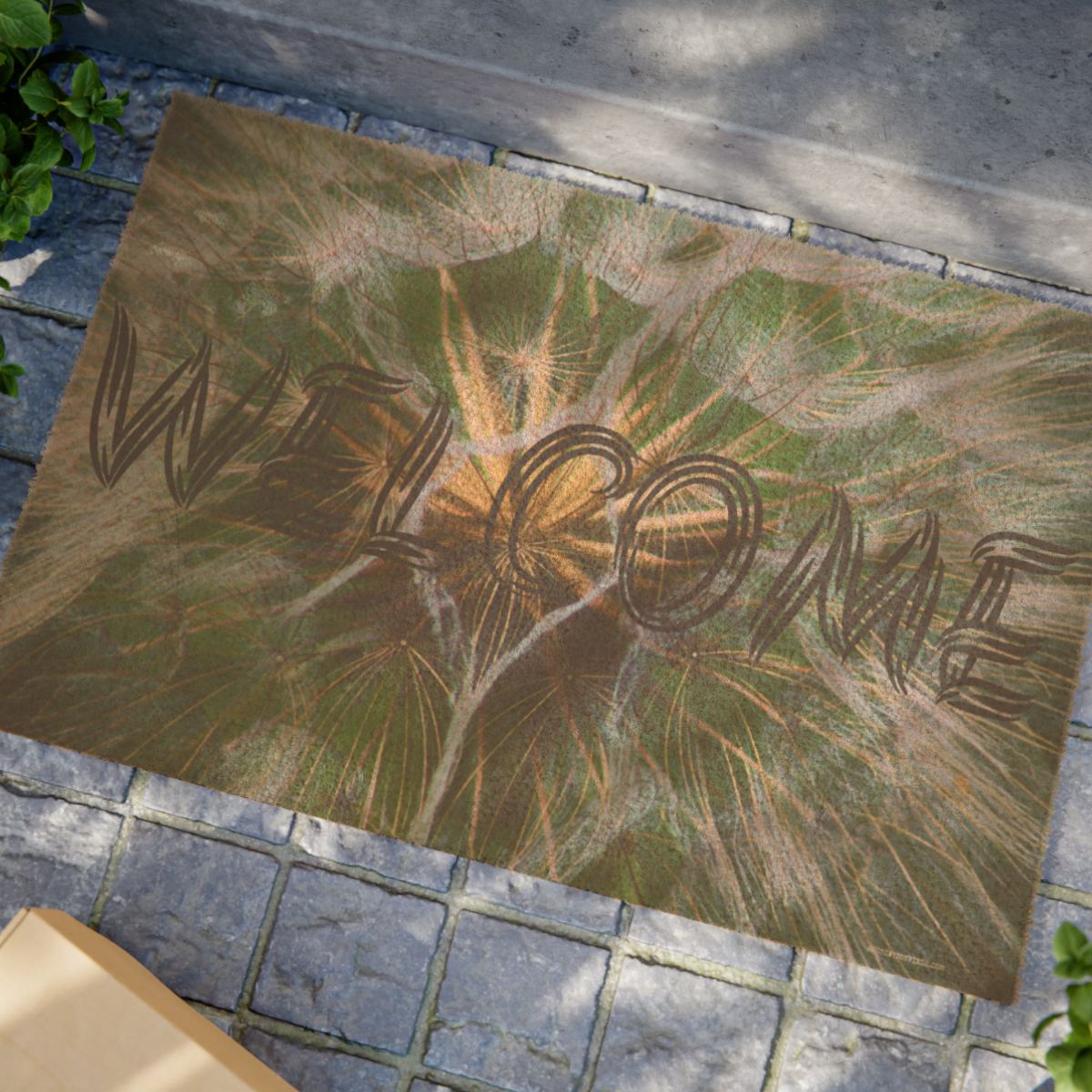 Welcome Outdoor Decorative Doormat Product