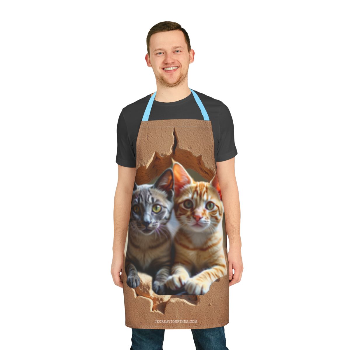Cute Cats Kitchen Apron for Cooking and Baking