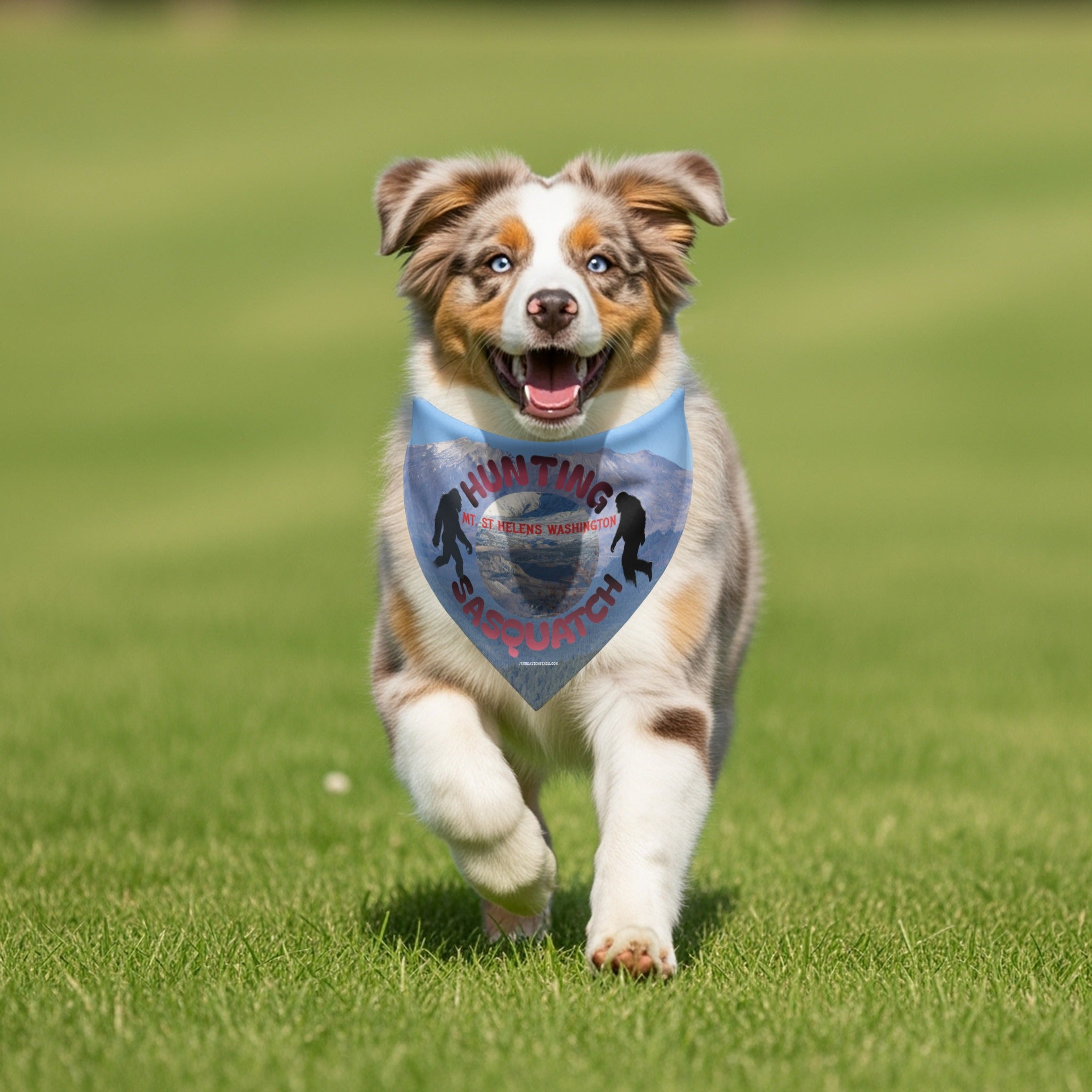 Hunting For Sasquatch Dog Bandana Product
