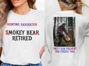 Hunting Sasquatch Smokey Bear Retired T-shirt product