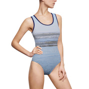 Scenic Ocean Beach View Swimsuit for Beach Lovers